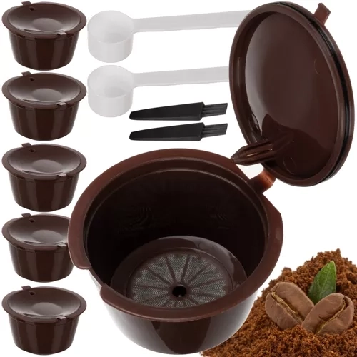 Herbruikbare koffiecapsules RUHHY – set van 6 stuks