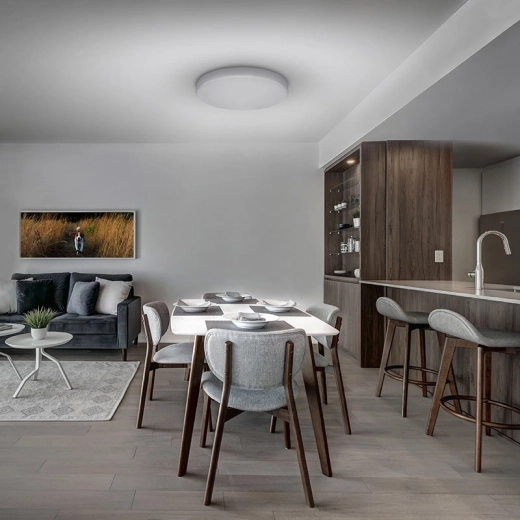 Elegant laagprofiel ontwerp voor plafond en wand