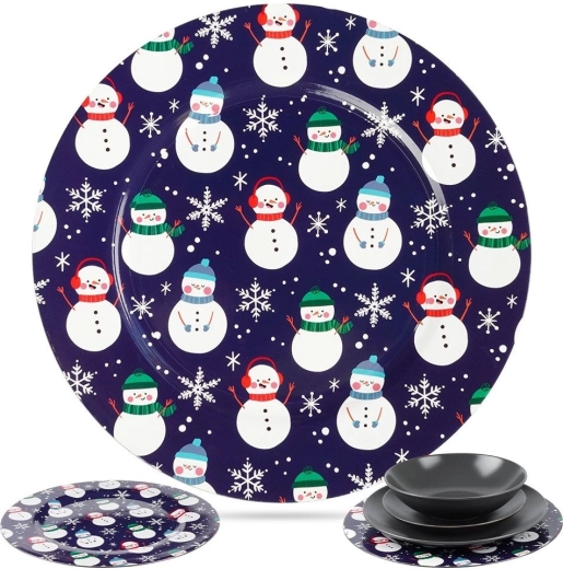 Utilisation polyvalente : dessous d’assiette et plateau de service