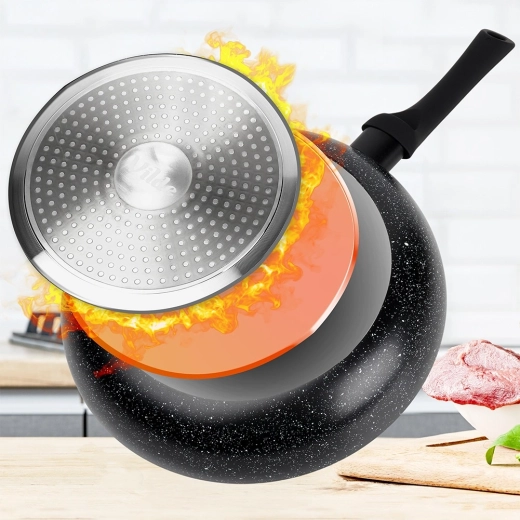 Gleichmäßiges und schnelles Aufheizen