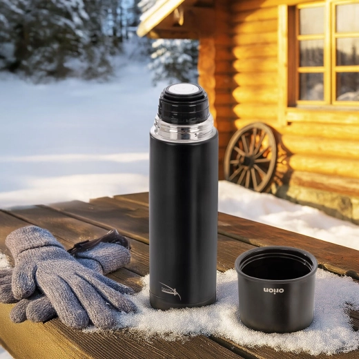 Duurzame thermosfles voor werk en natuur