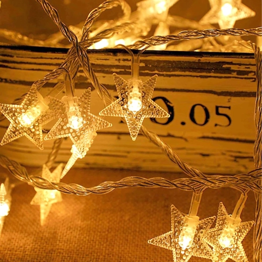 Des étoiles comme décoration élégante