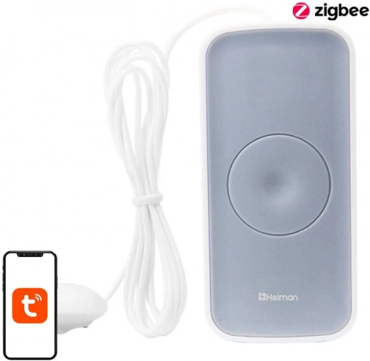Capteur intelligent de fuite d’eau HEIMAN HS1WL‑E Zigbee Tuya