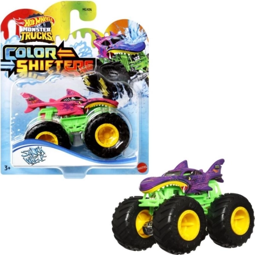 Hot Wheels monster truck Color Shifters - 1 stuk – Verschillende modellen