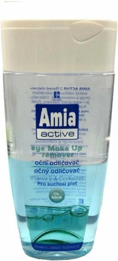 Amia Active tweefasige oogmake-up remover voor droge huid 150 ml