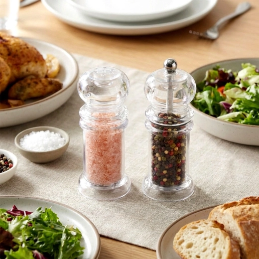 Stylish seasoning at the table