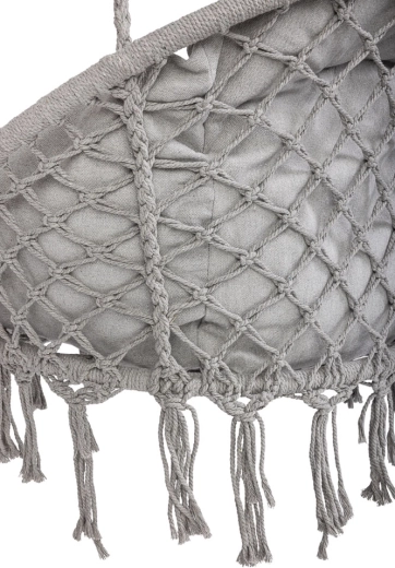 Macramé élégant et franges décoratives