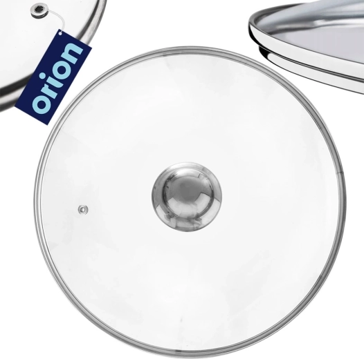 Roestvrijstalen rand en comfortabele greep