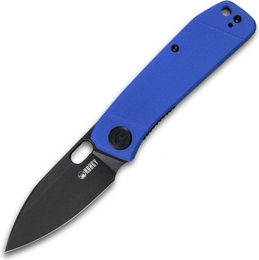Kubey Hyde KU2104E zakmes 7,5 cm, blauw G10, clip