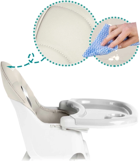 Tablette amovible et réglable avec bords relevés