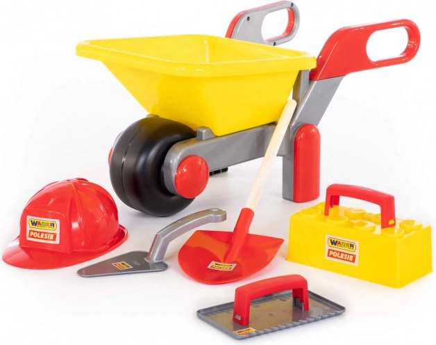 Set de construction pour enfants Wader Polesie avec brouette