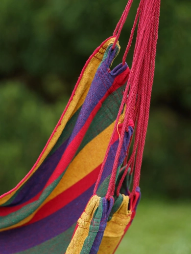 Duurzame stof met kleurrijk design