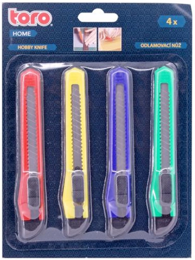 Cutter à lame sécable Toro, lot de 4 pièces