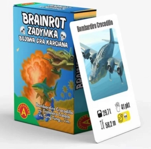Familienspiel mit Karten Brainrot: Qualm