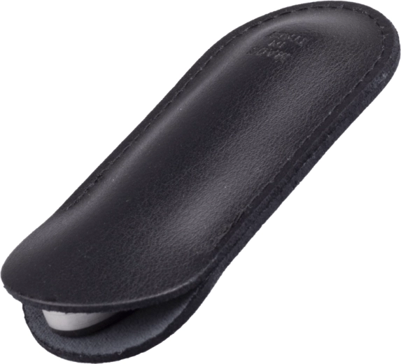 Leather sheath for stylish carry