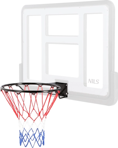 Stalen basketbalring NILS ODKR2S met net