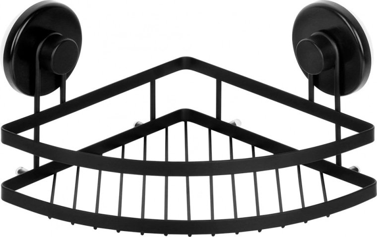 Robustes, matt schwarzes Metall