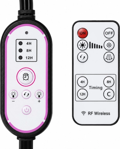 Convenient control: remote, inline controller and timer