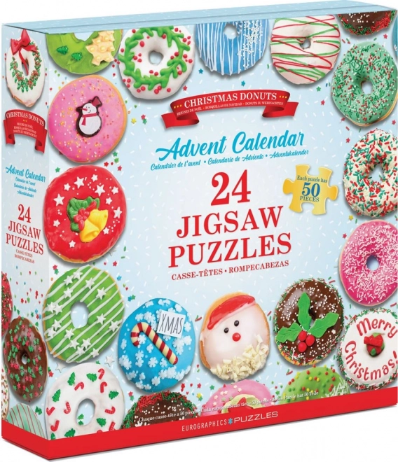 Eurographics puzzle advent calendar – Donuts