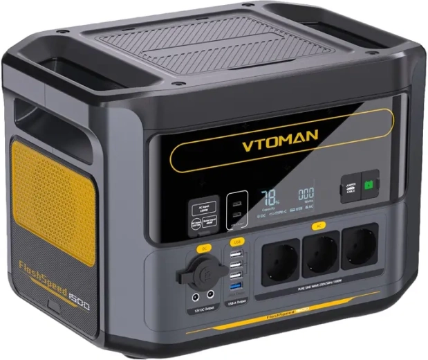 VTOMAN FlashSpeed 1500 Portable Power Station 1500 W