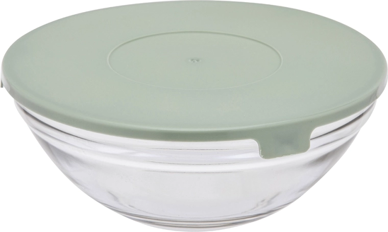 Green lids for clean, organized storage
