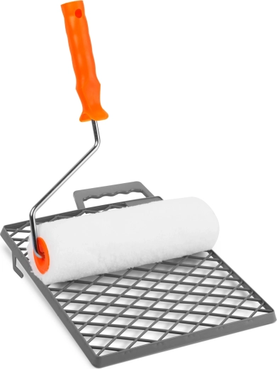 Rouleau de peinture avec poignée et grille 240 mm