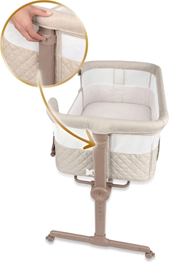 7-height levels and independent tilt