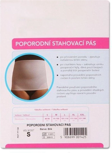 Ceinture de maintien post-partum taille S