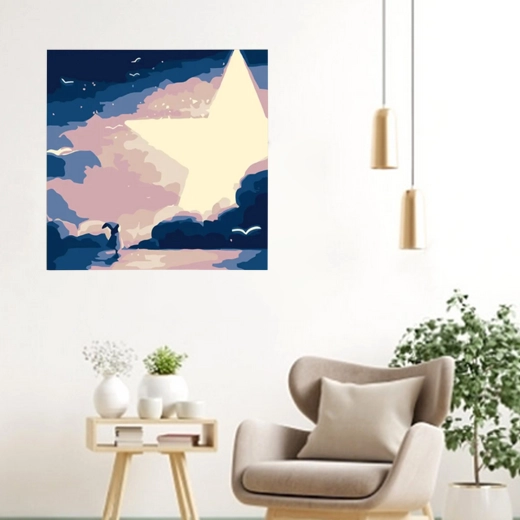 Détente et décoration en un : motif étoile