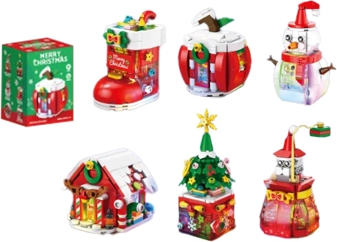 Christmas decoration building set with sound and light - 1 piece