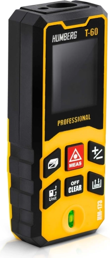 Nauwkeurige meting tot 65 m met geheugen voor resultaten