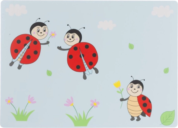 Children's plastic placemat Ladybug 35 × 25 cm