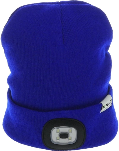 Bonnet lumineux rechargeable Retlux RLB 102 bleu