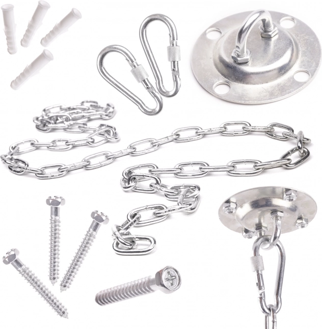 Ceiling mounting kit for hanging chair and hammock 200 kg