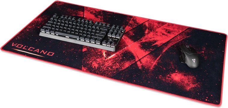 Robuste rote Umrandung und XL-Format