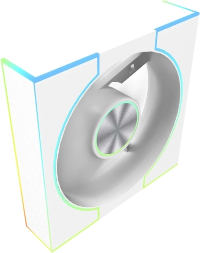 Stable frame with anti-vibration pads