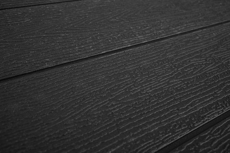 Robuste HDPE-Platte in Dielenoptik