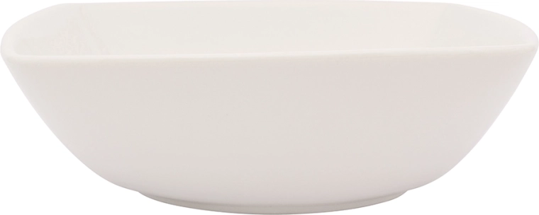Deep porcelain plate REGULAR new 17 cm, cream, 740 ml
