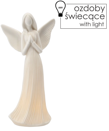 Soft warm LED light for a cozy atmosphere