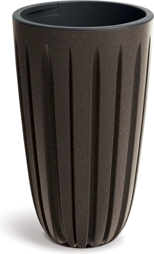 Cache-pot Wario Eco Wood 29 cm café