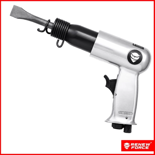 Marteau burineur pneumatique Renew Force 3500 bpm avec course de 70 mm et 4 burins - 1 pièce