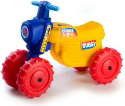 Yellow balance bike CROSS 2 for children