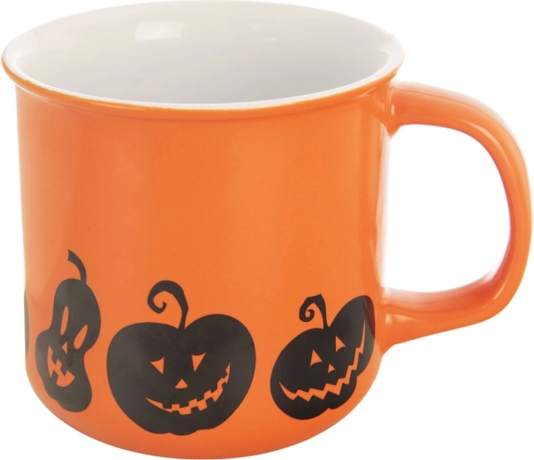 Mug en céramique avec motif citrouille 0,46 l