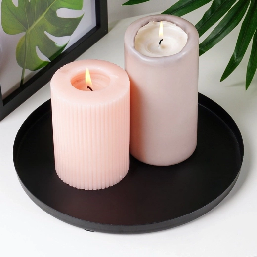 Sichere Basis für Kerzen