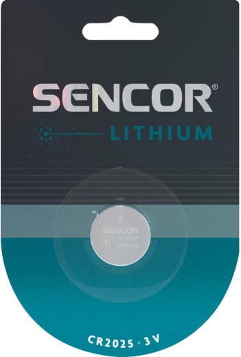 Sencor CR2025 3-V-Lithium-Knopfzelle