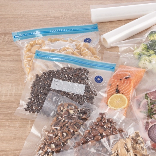 Clear storage and meal organization