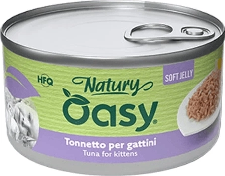 Oasy Nature Soft Jelly tuna for kittens 150 g