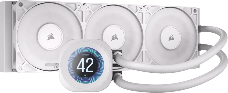 Nautilus 360 RS LCD white CPU liquid cooler 360 mm