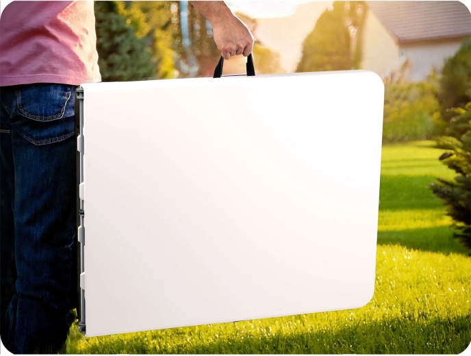 Eenvoudig inklappen en dragen