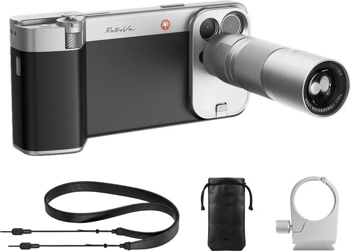 PGYTECH RetroVa kit complet pour iPhone 16 Pro Max
